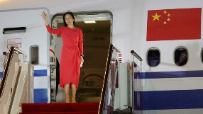 植鴻凈水器：孟晚舟女士終于回家了！